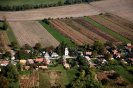 BALINKA Petőfi utca részlete a templommal